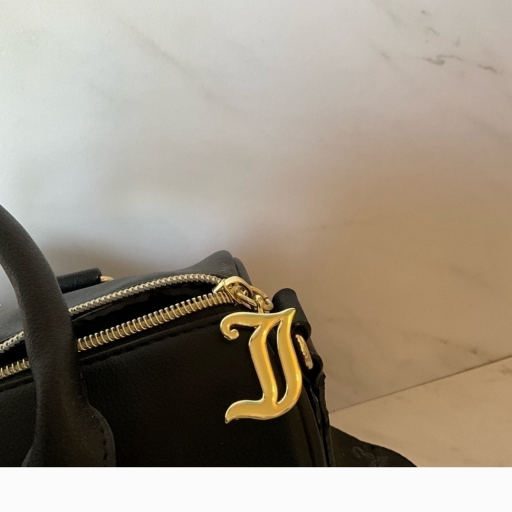 ❤️🧡Juicy Couture Black Satchel Handbag - NWT💓❣️ - Picture 7 of 8